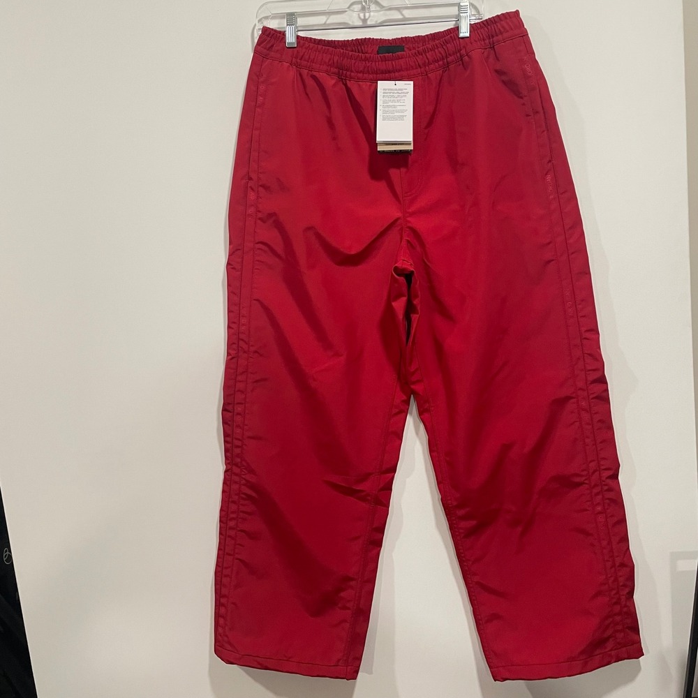 Nike Air Jordan Mens Loose Fit Track Pants Red HV0083-659 Size Medium NWT Storm